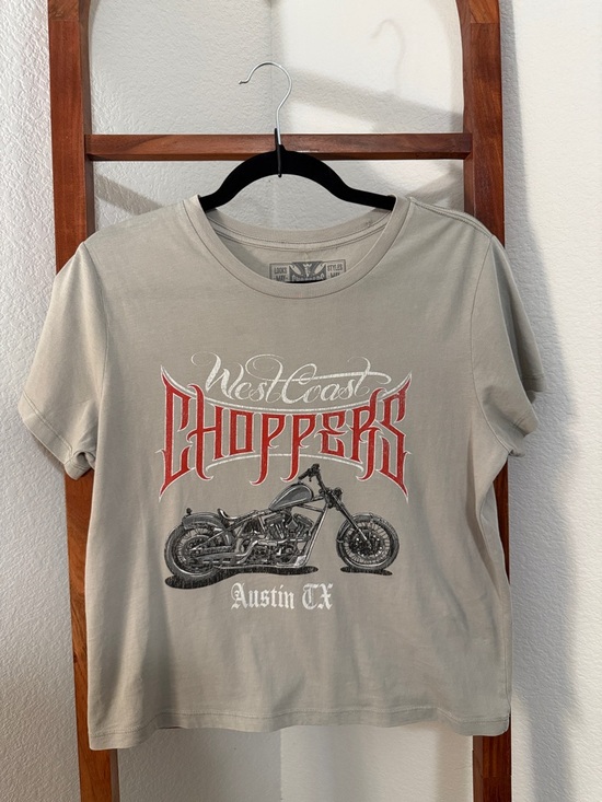 West Coast Choppers Tops - West Coast Choppers Women’s Graphic Tee Austin, TX NWT Size XL